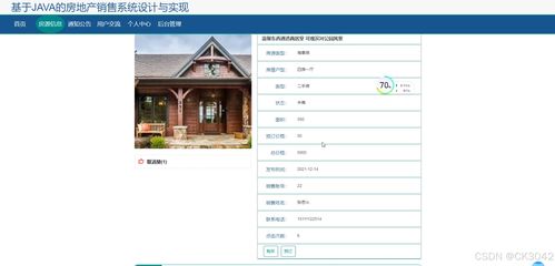 JSP基于Java的房地產銷售系統設計與實現——南寧辦公軟件開發與銷售實踐